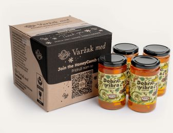 Paket Dobra Vibra Lipa 4x900g - Varžak med